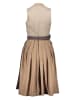 Almsach Dirndl in Beige/ Braun