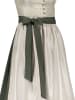 Turi Landhaus Dirndl in Oliv/ Beige