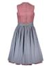 Almsach Dirndl in Hellblau/ Altrosa
