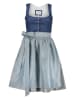 Alpenfee Dirndl ''Moon'' in Dunkelblau/ Hellblau