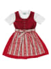 Isartrachten Dirndl in Rot
