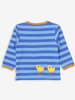Toby Tiger Longsleeve "Clucky Chicken" in Blau/ Hellblau