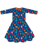 Toby Tiger Kleid" Camping Bear" in Dunkelblau