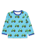 Toby Tiger Longsleeve "Tractor" in Blau/ Grün