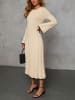LA Angels Strickkleid in Creme