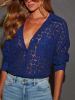 LA Angels Bluse in Dunkelblau