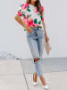 LA Angels Blouse wit/roze