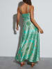 LA Angels Kleid in Mint/ Creme