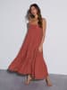 LA Angels Kleid in Cognac