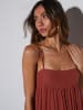 LA Angels Kleid in Cognac