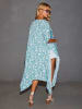 LA Angels Kimono turquoise/wit