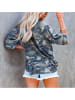 LA Angels Bluse in Khaki/ Grau