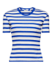ESPRIT Shirt in Blau/ Weiß