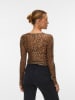 Vero Moda Bluse in Hellbraun/ Braun