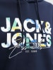 Jack & Jones Hoodie "Geplas" in Dunkelblau