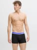 Jack & Jones 3er-Set: Boxershorts "Jaceaston" in Schwarz/ Blau/ Khaki