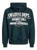 Jack & Jones Hoodie donkergroen