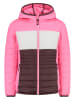 CMP Steppjacke in Pink/ Weiß/ Bordeaux