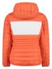 CMP Steppjacke in Orange/ Weiß