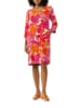 comma Kleid in Pink/ Orange