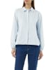 s.Oliver Bluse in Hellblau/ Weiß