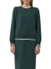 s.Oliver Sweatshirt in Dunkelgrün