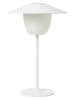 Blomus Lampa zewnętrzna LED "Ani Lamp" w kolorze białym - wys. 33 cm