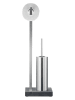 Blomus Toilettenbutler "Menoto" in Silber/ Schwarz - (H)65 cm