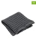 Blomus 2-delige set: gastendoeken "Caro" antraciet - (L)30 x (B)30 cm