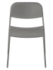 Blomus Krzesło "Yua" w kolorze szarym - 55 x 77 x 60 cm