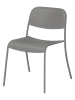 Blomus Krzesło "Yua" w kolorze szarym - 55 x 77 x 60 cm