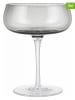 Blomus 2-delige set: champagneglazen "Belo" lichtgrijs - 200 ml