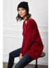 Joséfine Sweter "Beder" w kolorze bordowym