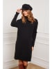 Joséfine Sukienka dzianinowa "Doumbia" w kolorze czarnym