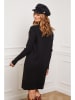 Joséfine Strickkleid "Doumbia" in Schwarz