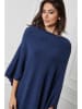 Joséfine Poncho "Fano" in Dunkelblau