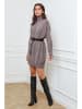 Joséfine Strickkleid "Halof" in Taupe