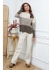 So Cachemire Trui "Lurcia" beige/taupe