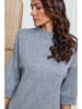 So Cachemire Strickkleid "Major" in Grau