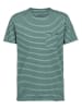 Herrlicher Shirt "Ronny" turquoise