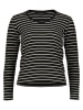 Herrlicher Longsleeve in Schwarz/ Gelb