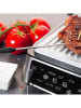 Genius Kontaktgrill ''Cerafit'' in Silber/ Schwarz - (B)35,4 x (H)17,2 x (T)32,6 cm