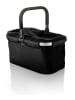 Falko Einkaufskorb "Falko" in Schwarz - (B)48 x (H)27 x (T)28 cm