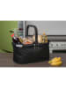 Falko Einkaufskorb "Falko" in Schwarz - (B)48 x (H)27 x (T)28 cm