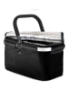 Falko Thermo-Einkaufskorb "Falko" in Schwarz - (B)48 x (H)27 x (T)28 cm