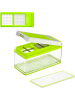 Nicer Dicer 5tlg. Schneider-Set ''Nicer Dicer Precision'' in Grün