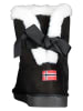 Geographical Norway Botki zimowe "Owisti" w kolorze czarnym