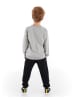 Denokids 2-delige outfit "Brave" grijs/zwart