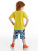 Denokids 2tlg. Outfit "Hawaian Pirate" in Gelb/ Blau