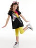 Denokids 2tlg. Outfit "Zebracorn" in Schwarz/ Gelb